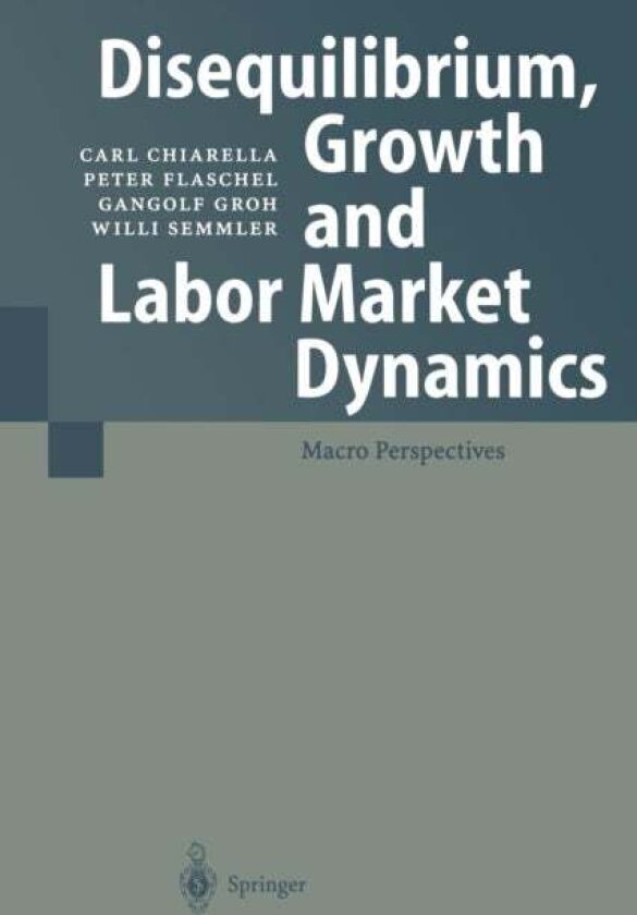 Disequilibrium, Growth and Labor Market Dynamics av Carl Chiarella, Willi Semmler, Peter Flaschel, Gangolf Groh