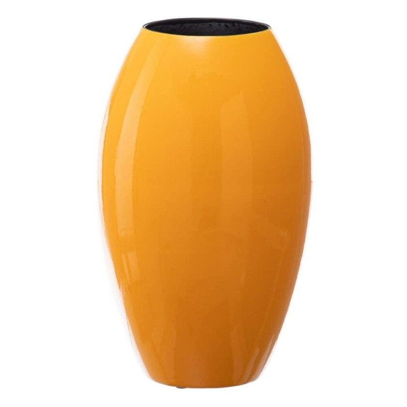 Vase 21,5 x 21,5 x 36 cm Keramikkgul