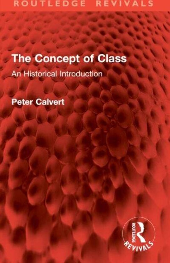 The Concept of Class av Peter Calvert