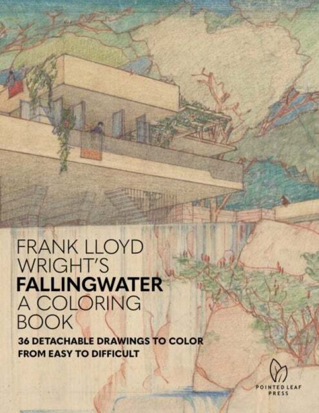 Frank Lloyd Wright's Fallingwater Coloring Book av Fallingwater Western Pennsylvania Conservancy