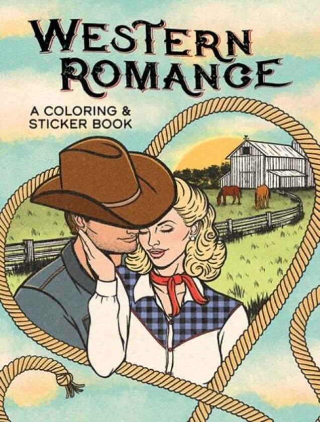 Western Romance: A Coloring & Sticker Book av Stefanie Geyer