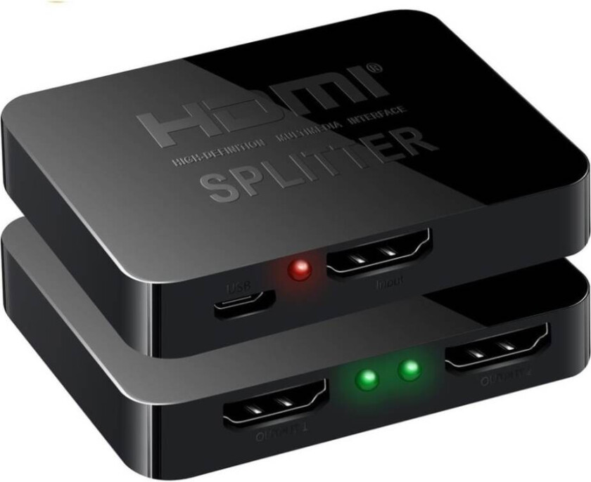 Bilde av INF 2 porters HDMI Splitter - 3D og 4K
