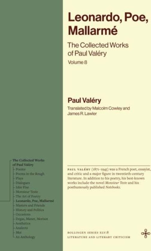 Leonardo, Poe, Mallarme av Paul Valery