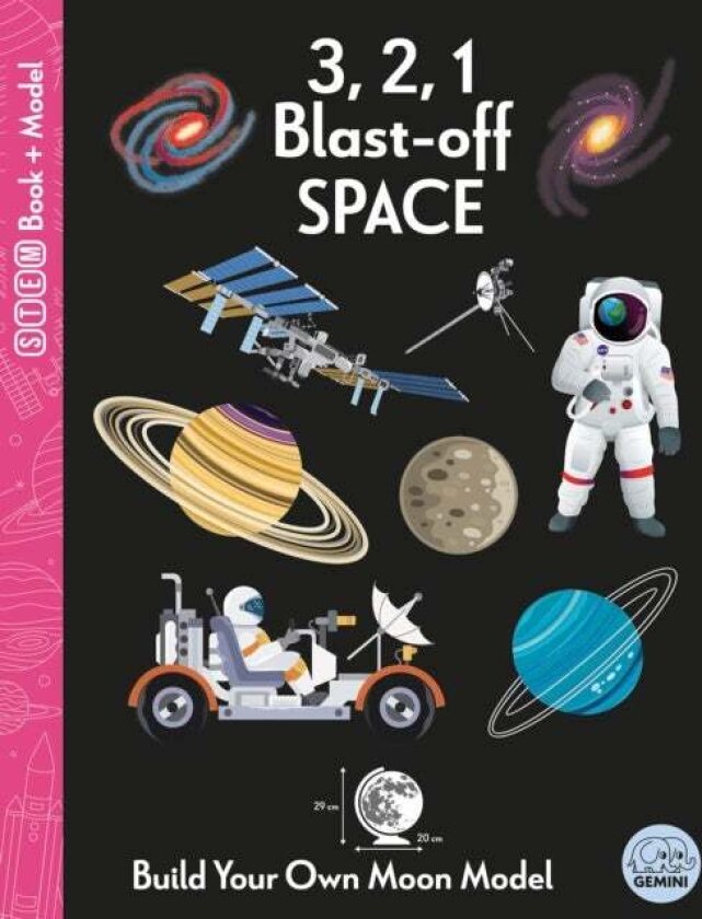 3, 2, 1 Blast-off Space av Lydia Halliday