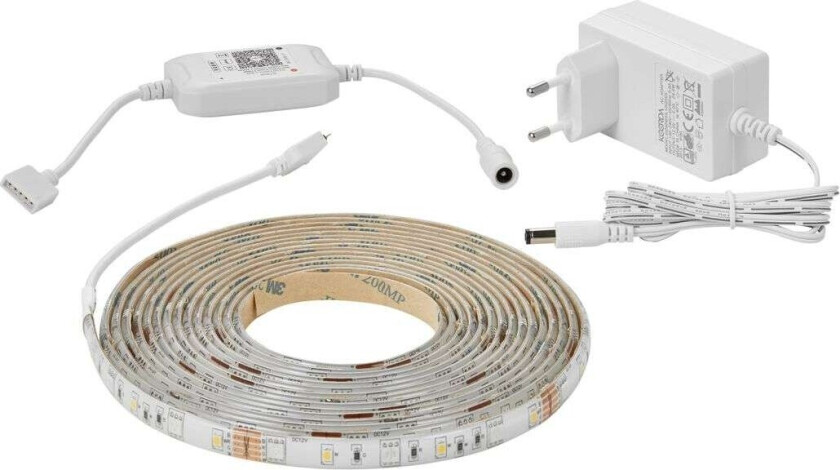 - Smart LED Strip Colour/Effect 3m White