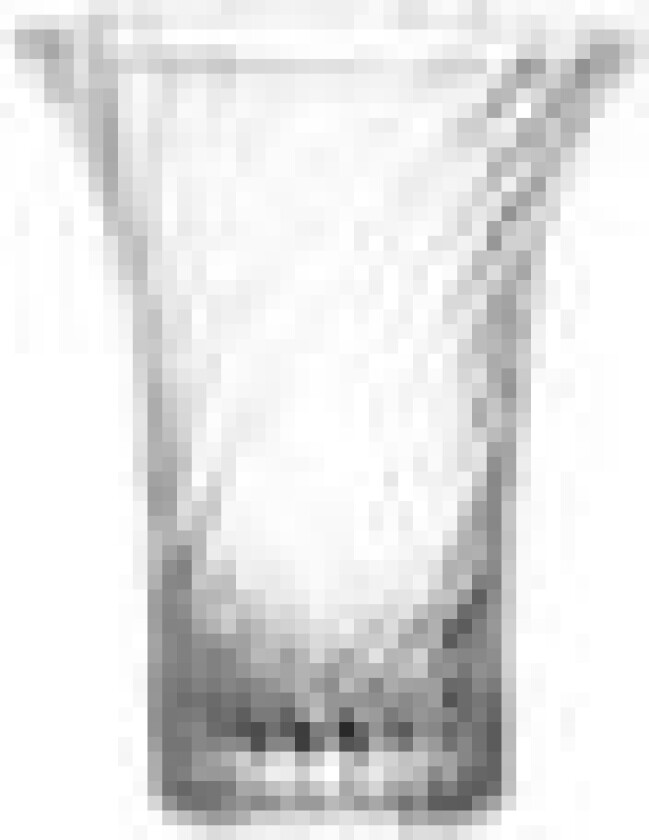 Ravenna, Cylinder formet Vase, Glass, Gjennomsiktig, Bord, Innendørs, 150 mm