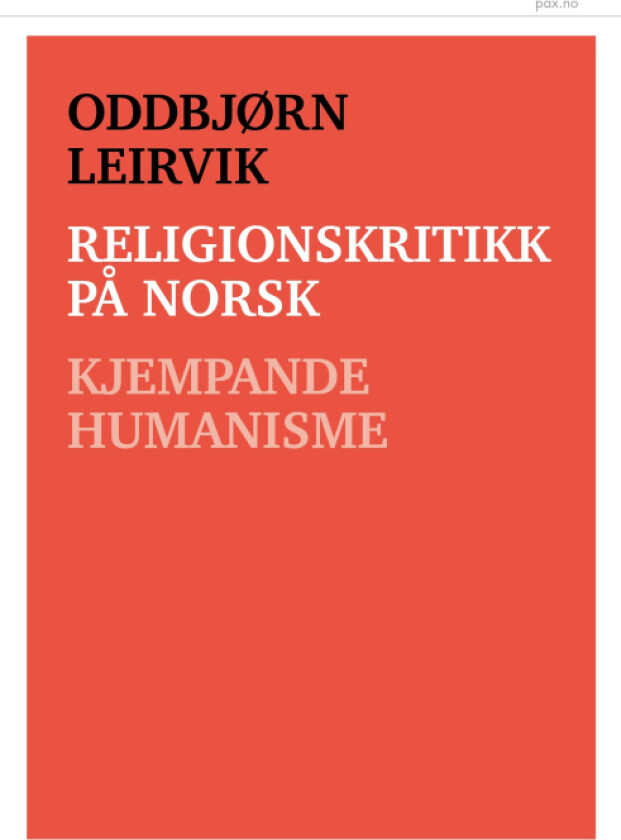 Religionskritikk på norsk av Oddbjørn Leirvik
