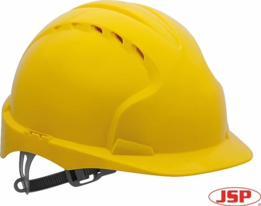 KAS-EVO2 - ventilert hjelm - gul.
