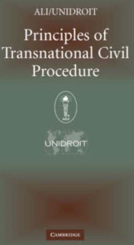 Principles of Transnational Civil Procedure av American Law Institute