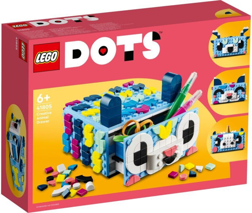 Lego Skuff med kreativt dyremotiv LEGO® DOTS (41805)