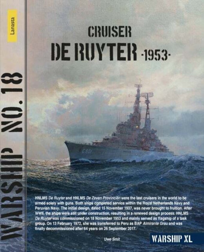 Cruiser De Ruyter 1953 av Uwe Smit