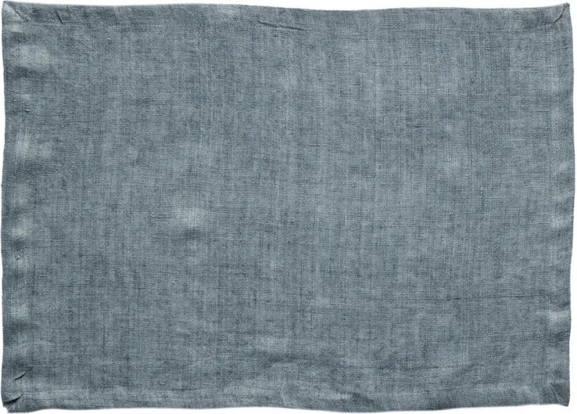 Marion bordbrikke lin 37x50 cm Ocean