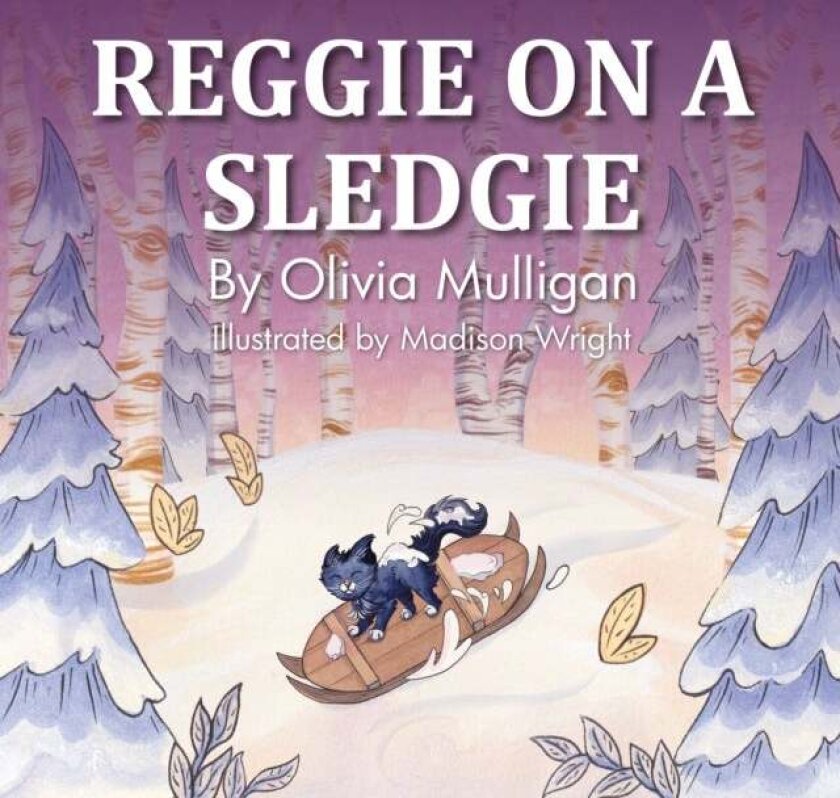 Reggie on a Sledgie av Olivia Mulligan