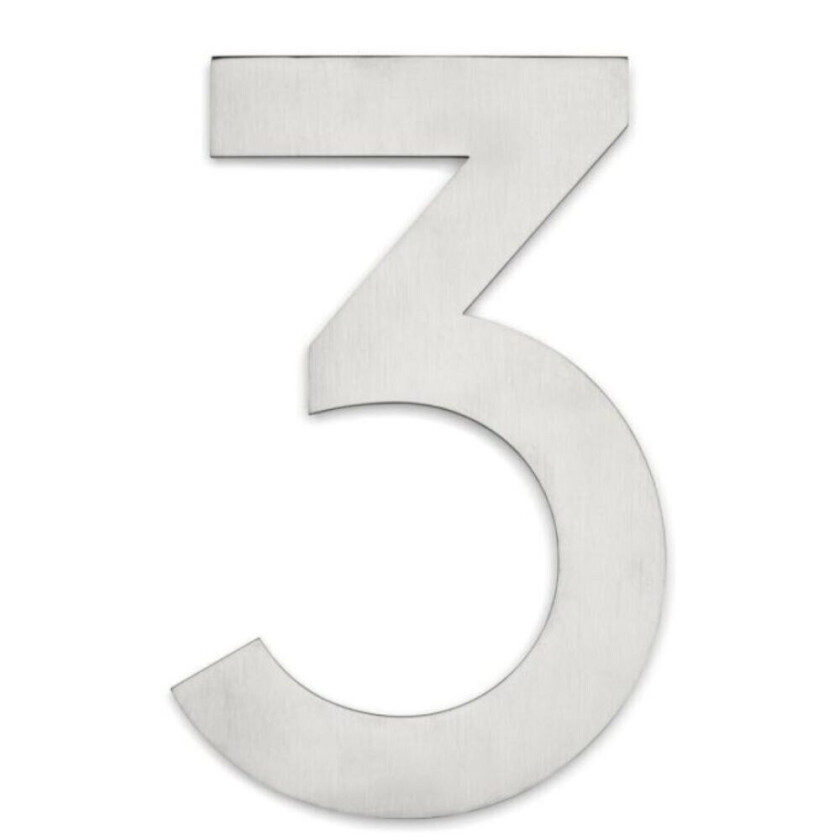 Bilde av Husnummer 3 Home Rustfritt 210 Mm Habo