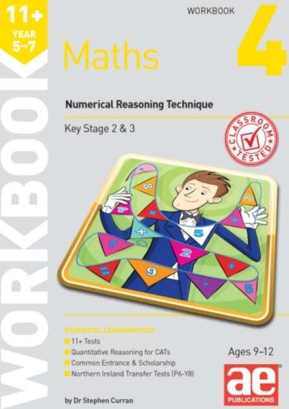 11+ Maths Year 5-7 Workbook 4 av Dr Stephen C Curran