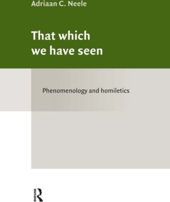 That which we have seen av Adriaan Neele