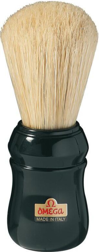 Omega Black Shaving Brush Large