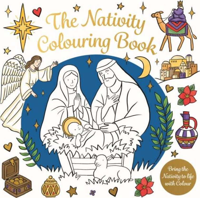 The Nativity Colouring Book av Kingfisher (Paperback)