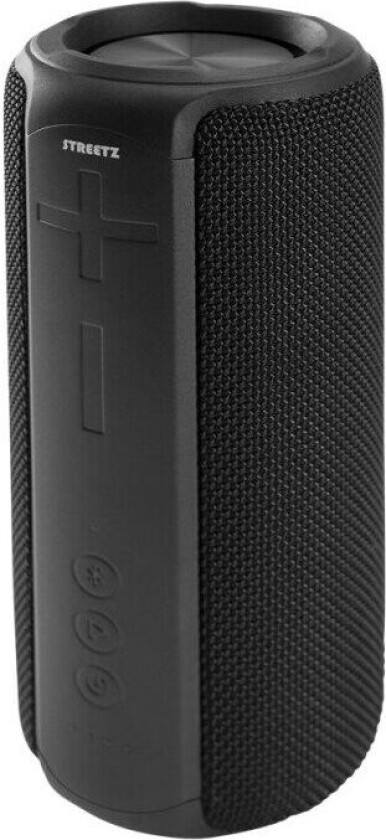 STREETZ CM767 - Høyttaler - for bærbar bruk - trådløs - Bluetooth - 20 watt - svart