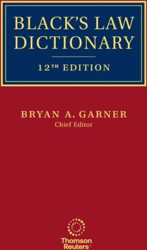 Blacks Law Dictionary av Bryan A.Garner