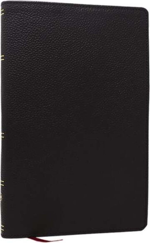 KJV, Personal Size New Testament, Black Genuine Leather, Red Letter, Comfort Print av Thomas Nelson