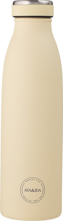 Drikkeflaske 500 ml Smør Gul - 500 ml