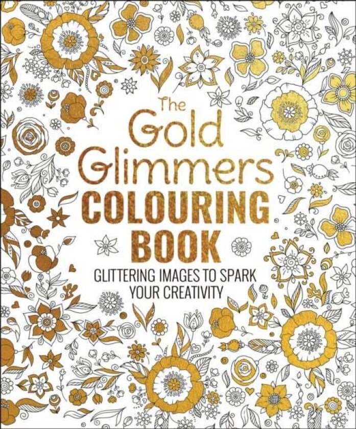 The Gold Glimmers Colouring Book av Tansy Willow