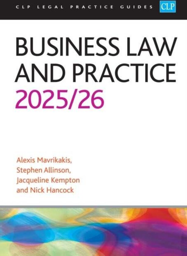 Business Law and Practice 2025/26 av Mavrikakis