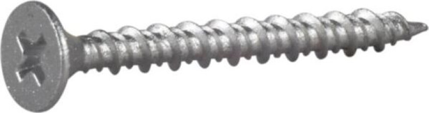 GU Kombi Gipsskrue Ø 3,9 mm, tre/stål, CorrSeal 40 mm, 500-pakning