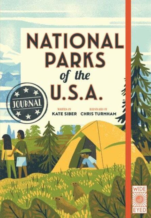 National Parks of the USA Journal av Kate Siber