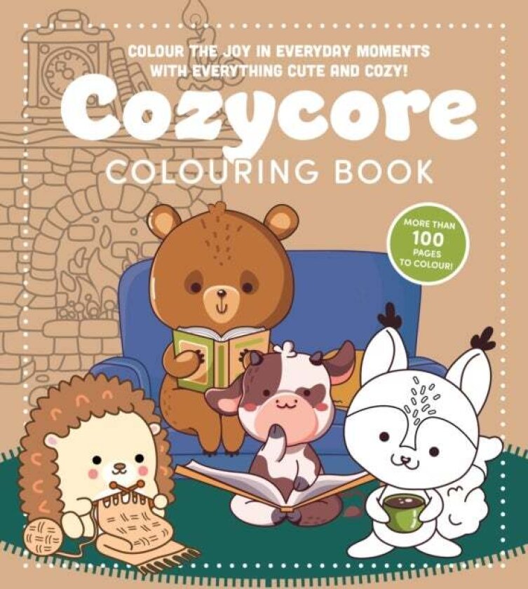 Cozycore Colouring Book av Editors of Chartwell Books