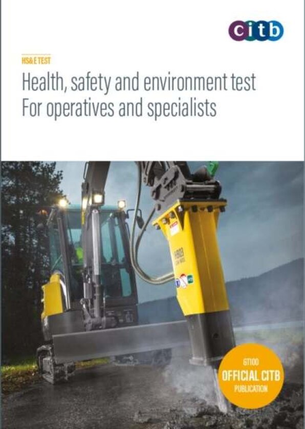 Health, safety and environment test for operatives and specialists