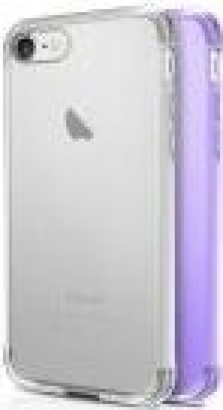 ITSKINS NANO DUO cover til iPhone 8 Plus / 7 Plus / 6s Plus / 6 Plus®. Lys lilla og gennemsigtig