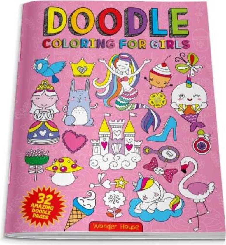Doodle Coloring For Kids av Wonder House Books