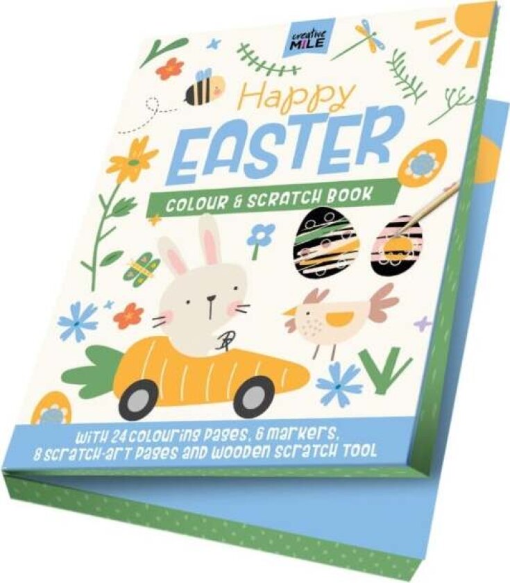 Happy Easter Colour & Scratch Book av Creative Mile