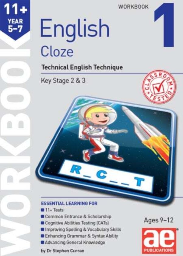 11+ English Year 5-7 Cloze Workbook 1 av Autumn McMahon