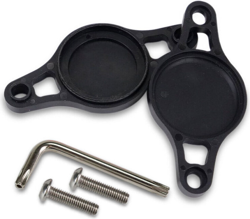 Airtag-feste for sykkel Sort