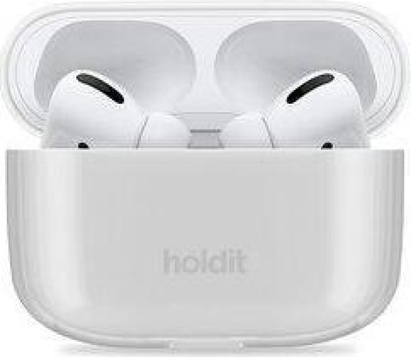 Holdit Airpods-deksel Seethru AirPods Pro White