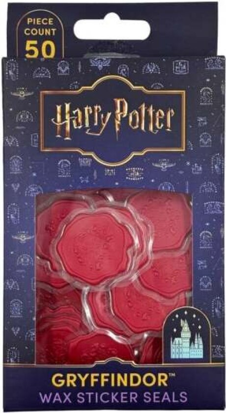 Harry Potter: Gryffindor Wax Sticker Seals (Set of 50) av Insight Editions