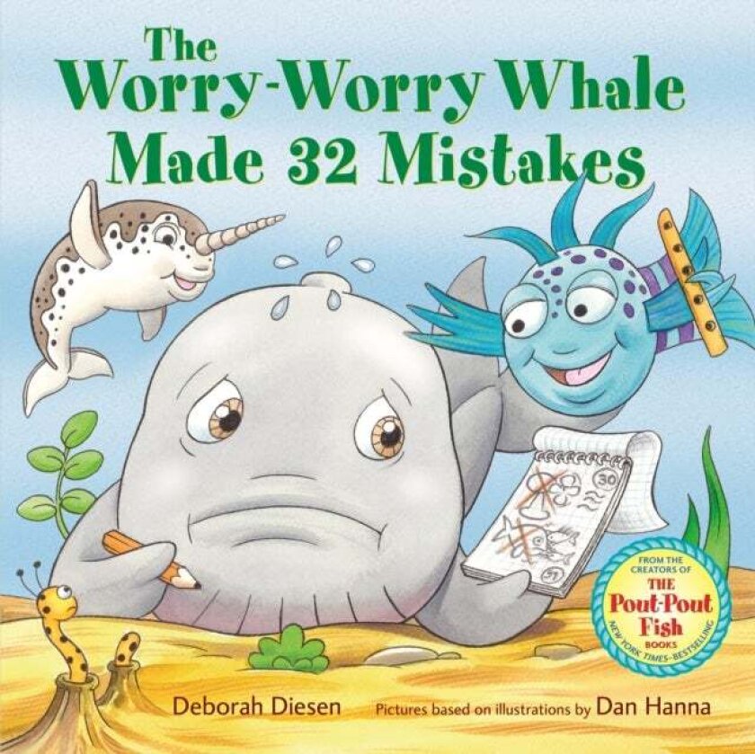 The Worry-Worry Whale Made 32 Mistakes av Deborah Diesen