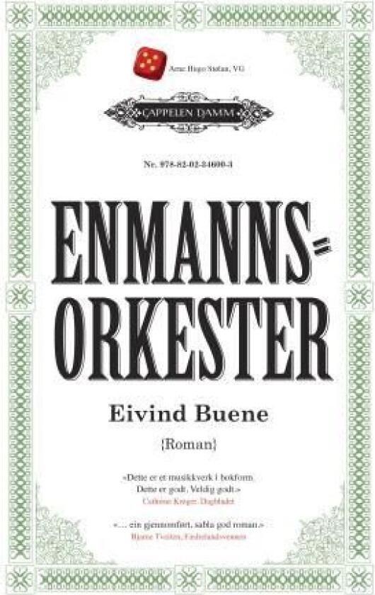 Enmannsorkester av Eivind Buene