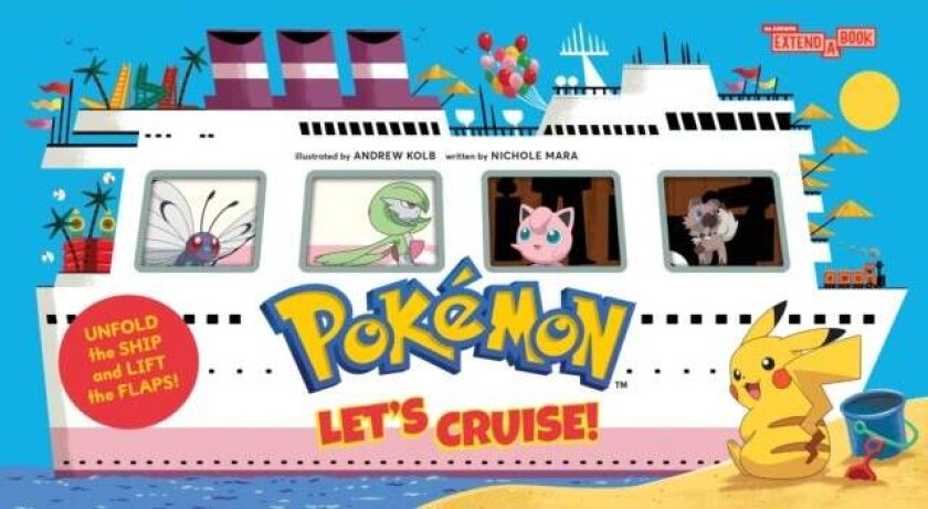 Pokemon All Aboard: Let’s Cruise! (An Abrams Extend-a-Book) av Nichole Mara