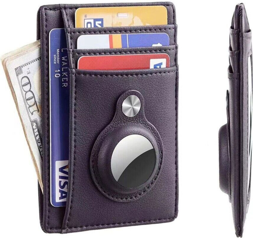 Kortholder med rom for Airtag