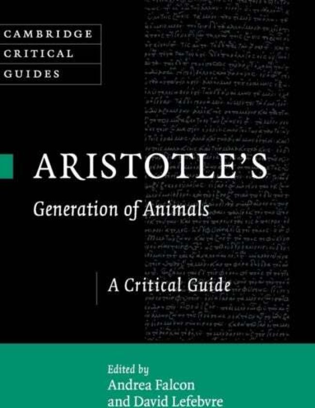 Aristotle's Generation of Animals