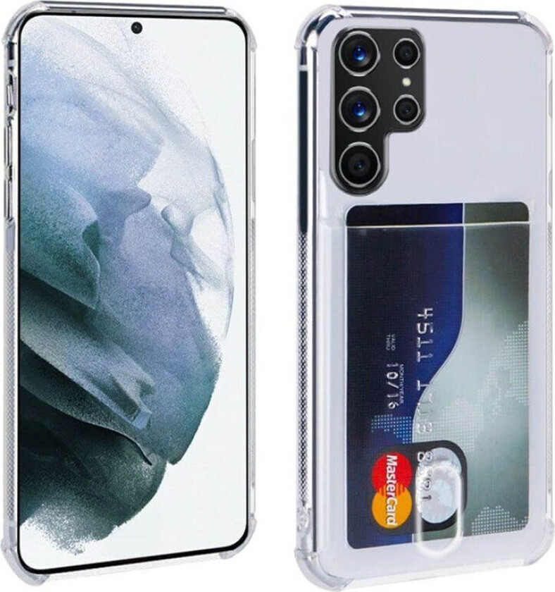 Silikondeksel med kort Galaxy S23 Ultra