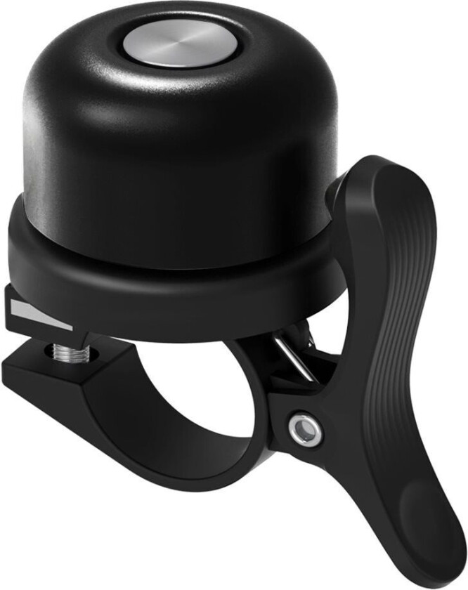 INF Ringeklokke for sykkel med Airtag-holder Sort