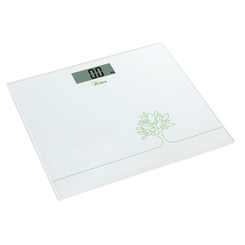 Digital badevekt Ardes AR2PP1 Hvit Glass 150 kg