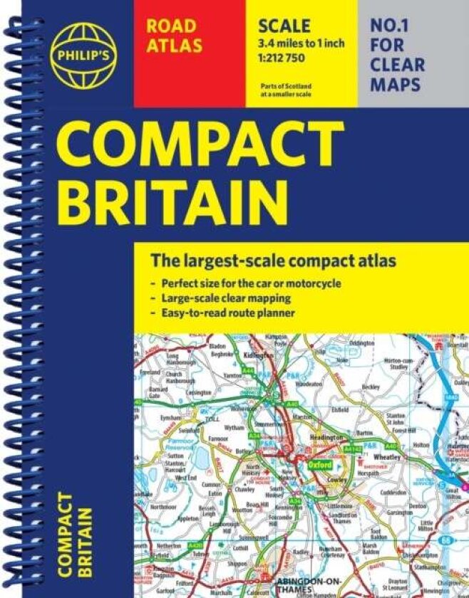 Philip's Compact Britain Road Atlas av Philip's Maps