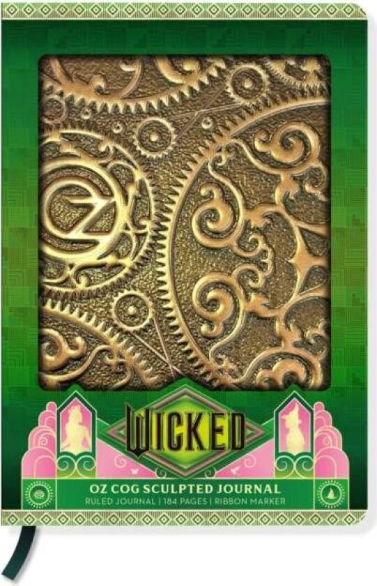 Wicked: Oz Cogs Sculpted Journal av Insight Editions