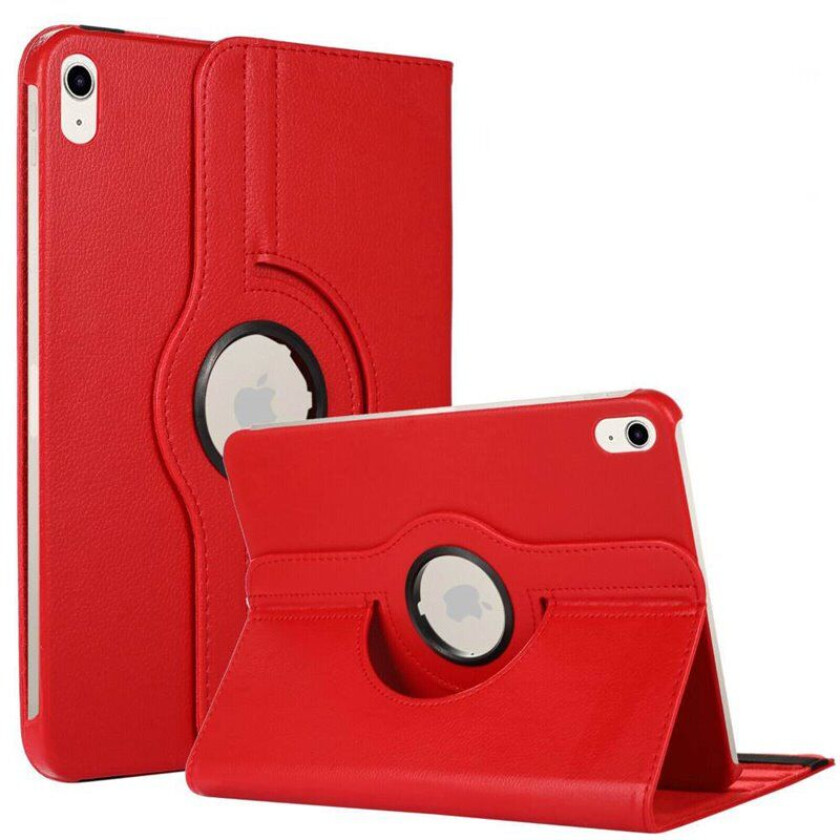 360° roterbar deksel iPad 10.9 (2022) - Rød